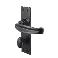 Old Hill Ironworks No.4008 Charly Suite Lever Handle 158 x 38mm B/Antique 