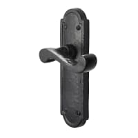 Old Hill Iron No.4020 Laverton Suite Lever Latch Handle 172 x 48mm Black Antique 