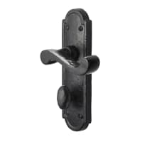 Old Hill Iron No.4023 Laverton Suite Lever Handle 172 x 48mm Black Antique 