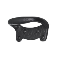 Old Hill Ironworks No.4622 Sash Ring Pull Handle 82 x 38mm Black Antique 