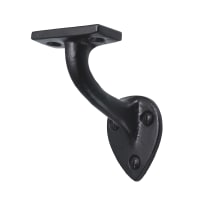 Old Hill Ironworks No.4474 Cottage Handrail Bracket 64mm Black Antique
