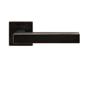 Karcher Design Seattle Lever with Square Rose Oil Rubbed Bronze