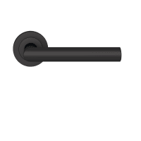 Karcher Design Rhodes Lever on 3pc Fix Rose Cosmos Black