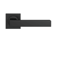 Karcher Design Seattle Lever with Square Rose Cosmos Black