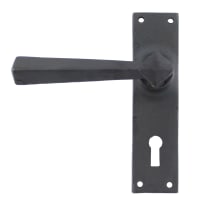 From the Anvil Straight Lever Lock Set Beeswax