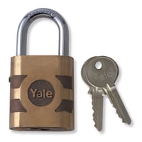 Yale Bronze Weatherproof Padlock 52 x 24mm (H x W)
