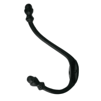 From the Anvil Hat and Coat Hook 152mm Black