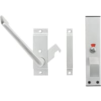 Hoppe Facility Furniture Western Closet Set Handle Satin Anodised Aluminium AR751/15