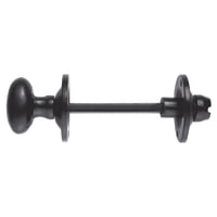 Carlisle Brass Thumbturn and Release Oval Black Antique Finish
