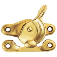 Carlisle Brass Sash Fastener Fitch Pattern Polished Chrome