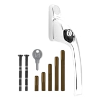 CHAMELEON Adaptable Multi Spindle Offset Window Espag Handle White Right Hand