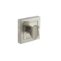Status WC Turn and Release on S4 Square Rose 51 x 51mm Satin Nickel