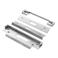 Eurospec Easi-T Rebate Set for British Standard Deadlock 13mm Satin Stainless Steel