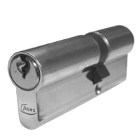 ASEC 5-Pin Euro Double Cylinder 85mm 35/50 (30/10/45) Keyed To Differ Nickel Plated