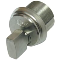 ASEC Thumbturn Screw-In Cylinder Satin Chrome Thumbturn (Boxed)