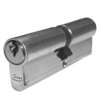 ASEC 5-Pin Euro Double Cylinder 100mm 50/50 (45/10/45) Keyed To Differ Nickel Plated
