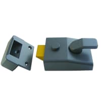 ASEC AS14 & AS18 Non-Deadlocking Nightlatch 60mm Dull Metal Grey Case Only Boxed