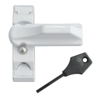 ASEC Sash Stopper White Locking