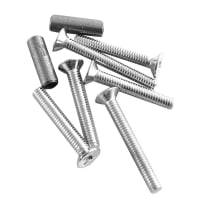 ASEC Bolt Through Fixing Pack Nickel Plated
