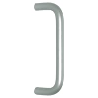 ASEC 6mm `D` Cupboard Handle 100mm Satin Anodised Aluminium