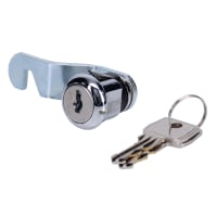 ASEC Lion Style Snap Fix Cranked Cam Camlock 20mm Keyed To Differ 