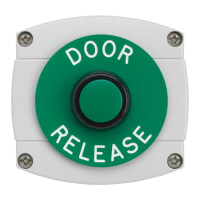 ASEC Surface Mounted Button - `Door Release`