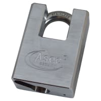 ASEC Closed Shackle Padlock Without Cylinder - Closed Shackle