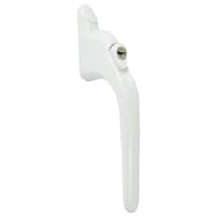 ASEC Espag Inline Handle With Spindle White - 40mm Spindle