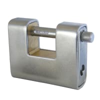 ASEC Steel Sliding Shackle Padlock 90mm Keyed Alike Boxed