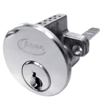 ASEC 5-Pin Rim Cylinder Chrome Plated Keyed To Differ (Boxed)