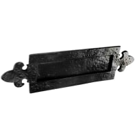 ASEC Antique Style Letterplate Fancy 350mm