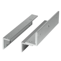 ASEC Z&L Bracket To Suit Slim Line Magnets - Inward Opening