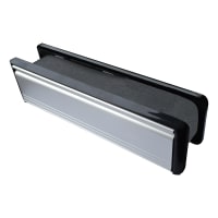 FIRESTOP 305mm Intumescent Telescopic Letter Plate Satin Anodised Aluminium