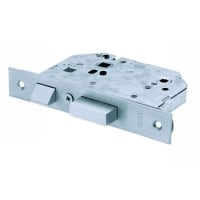 Assa Abloy 3055T Mortice Bathroom Lock 153mm Satin Chrome