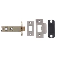 Atlantic Heavy Duty Bolt Through Tubular Latch 76mm Satin Nickel