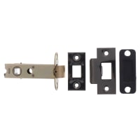 Atlantic Bolt Through Tubular Latch 51mm Black Nickel