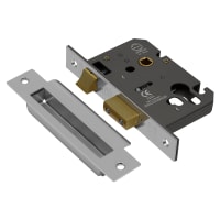 ASEC Vital Mortice Euro Sashcase 65mm Nickel Plated