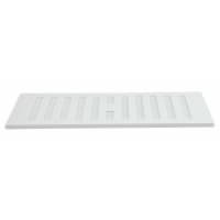 MAP Adjustable Vent with Fixed Flyscreen - White Plastic - 9x3