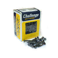 Challenge Barbed Clout Nail 25mm L Blued