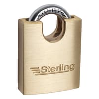 Burg-Wachter Closed Shackle Padlock Brass 40mm