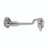 Eurospec Steelworx Silent Pattern Cabin Hook 102mm Satin Stainless Steel