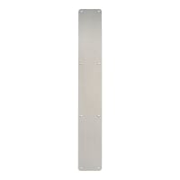 Eurospec Plain Finger Plate 650 x 75mm Satin Stainless Steel