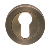 Carlisle Brass Euro Profile Escutcheon 52 x 8mm Antique Brass