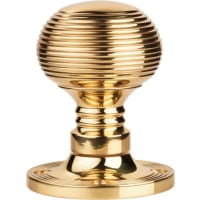 Carlisle Brass Queen Anne Style Mortice Knob Set Polished Brass