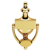 Carlisle Brass Victorian Urn Door Knocker Polished Brass
