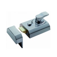 Carlisle Brass Contract Rim Cylinder Nightlatch 60mm Satin Chrome