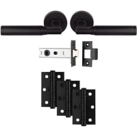 Carlisle Brass Belas Latch Pack Ultimate Door Pack Matt Black