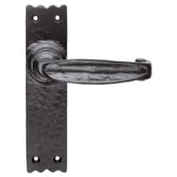Carlisle Brass Ludlow Slimline V Lever Latch Handle Black Antique