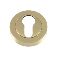 Carlisle Brass Euro Escutcheon 50 x 10mm Satin Brass