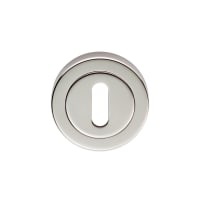 Carlisle Brass Lock Escutcheon 50 x 10mm Polished Nickel